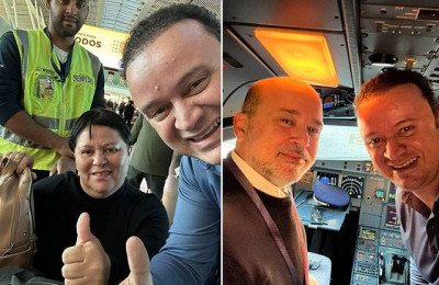 Cardiologista Paulo Márcio salva a vida de passageira durante o voo para Brasília